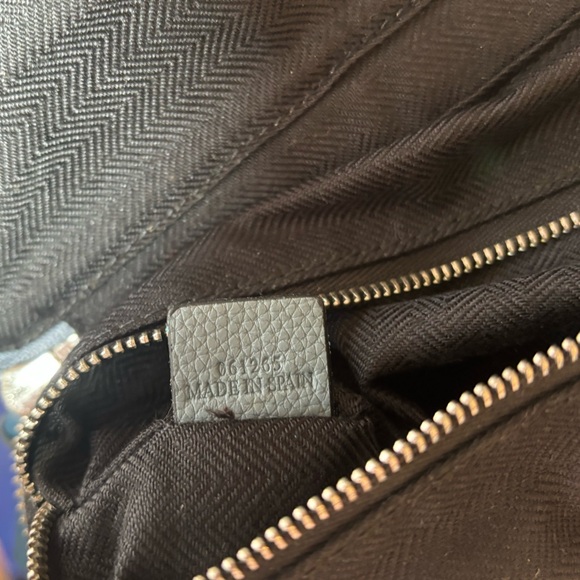 Loewe💎RARE Dumbo Disney Capsule Collection Leather Goya Backpack💎Blue✨LIKE NEW - Picture 7 of 16